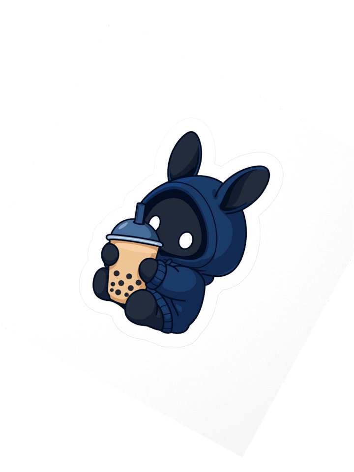 Poochoki Hugging Boba Sticker product image (2)