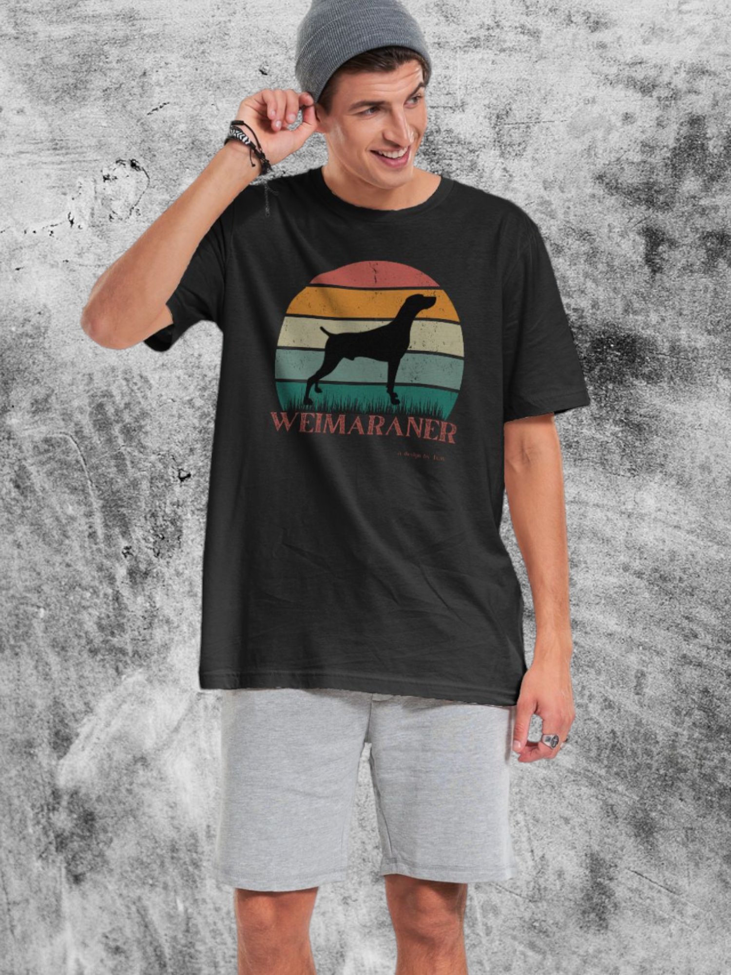 Vintage Weim - Bella+Canvas Supersoft T-shirt product image (1)
