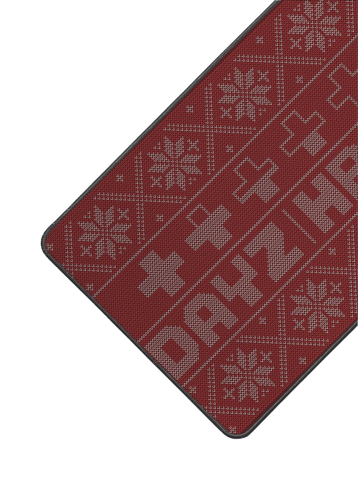 HappyBombs Festive Knit Desk Mouse Mat - Large product image (2)
