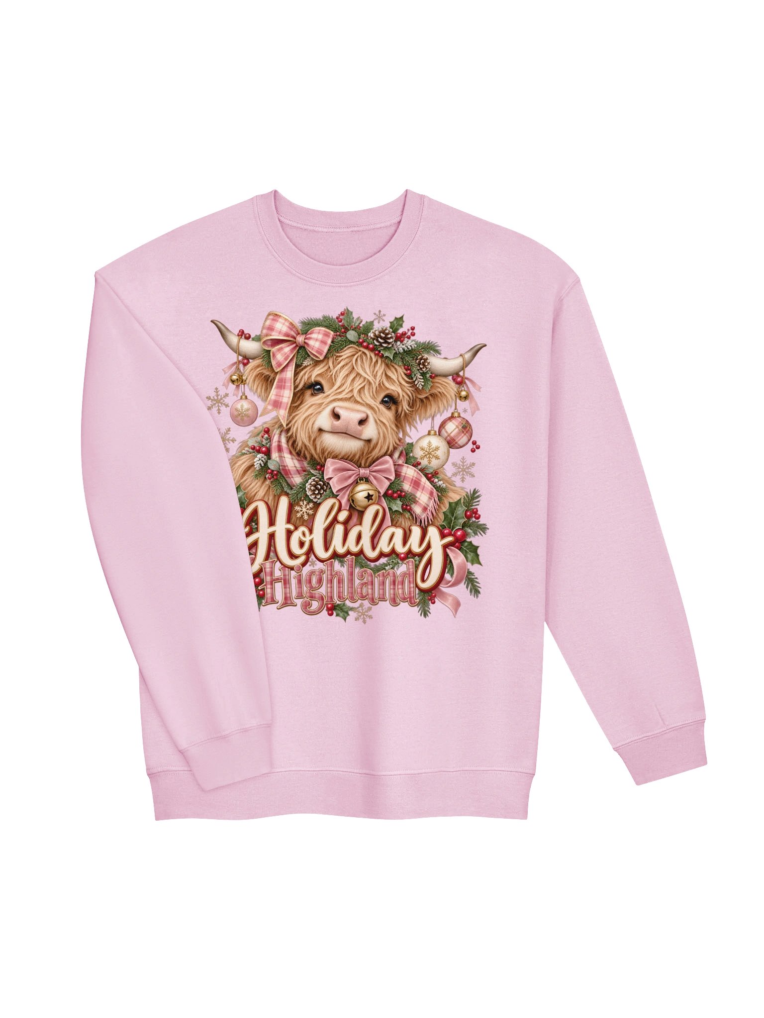 Holiday Highland Coquette Christmas Cow product image (6)