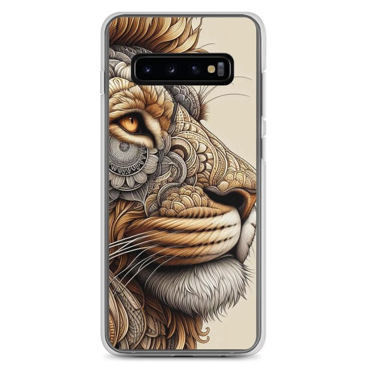 Majestic Lion Profile Clear Samsung® Case product image (2)