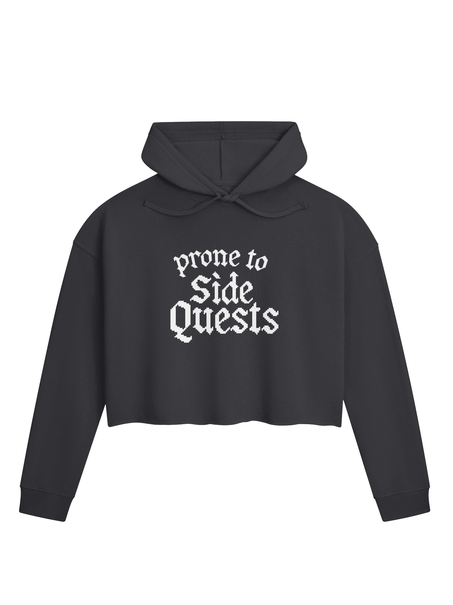 Side Quests cropped hoodie product image (1)