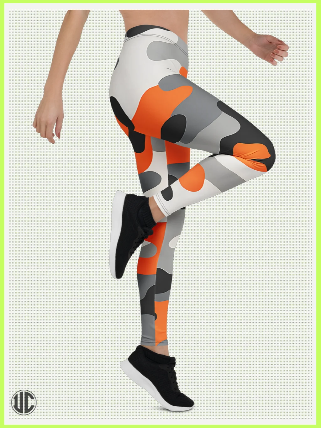 Riot – Urban Camo Women’s Leggings product image (3)