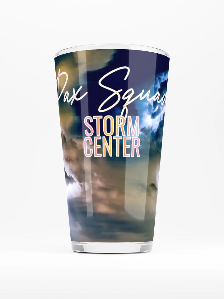 Stormy Elegance Shaker Pint Glass product image (1)
