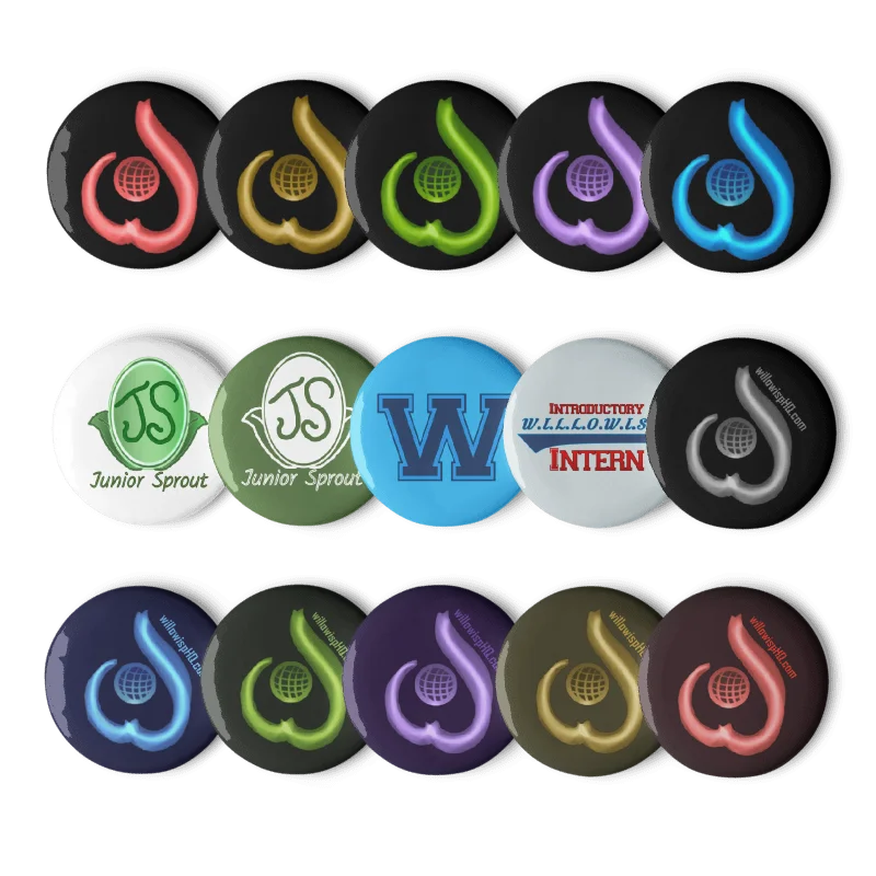 Button Pins Bundle (WILLOWISP Official) product image (1)