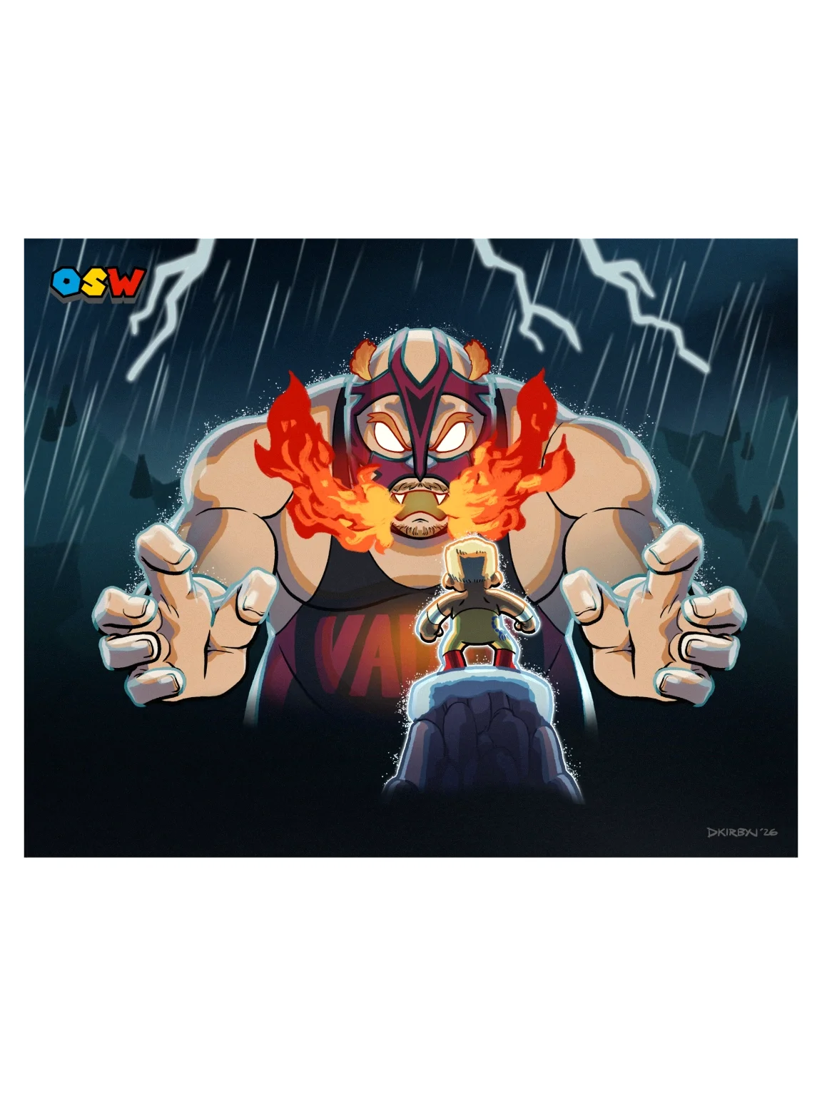 OSW Vader Bowser Poster product image (1)