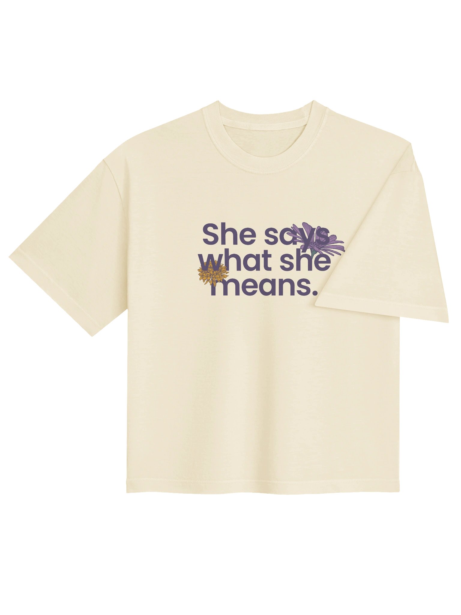 She Says Women's Light Boxy Shirt product image (8)