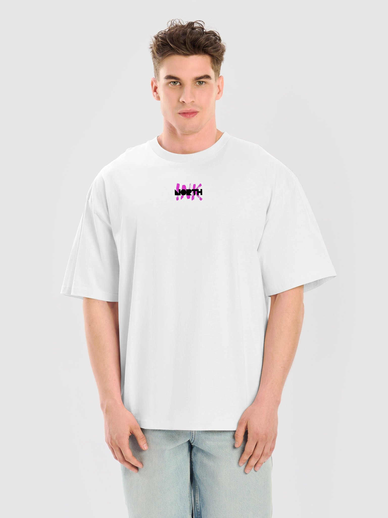 AS Oversized White T-Shirt product image (1)