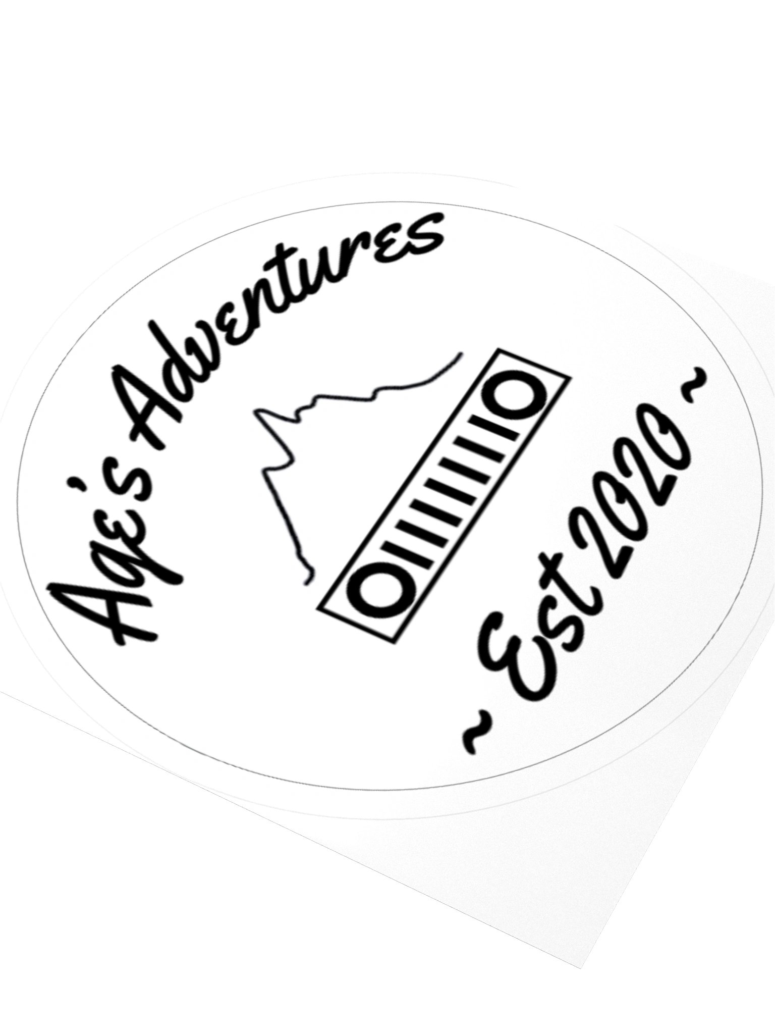 The Official Age's Adventures Logo Sticker (Kiss-Cut) product image (3)