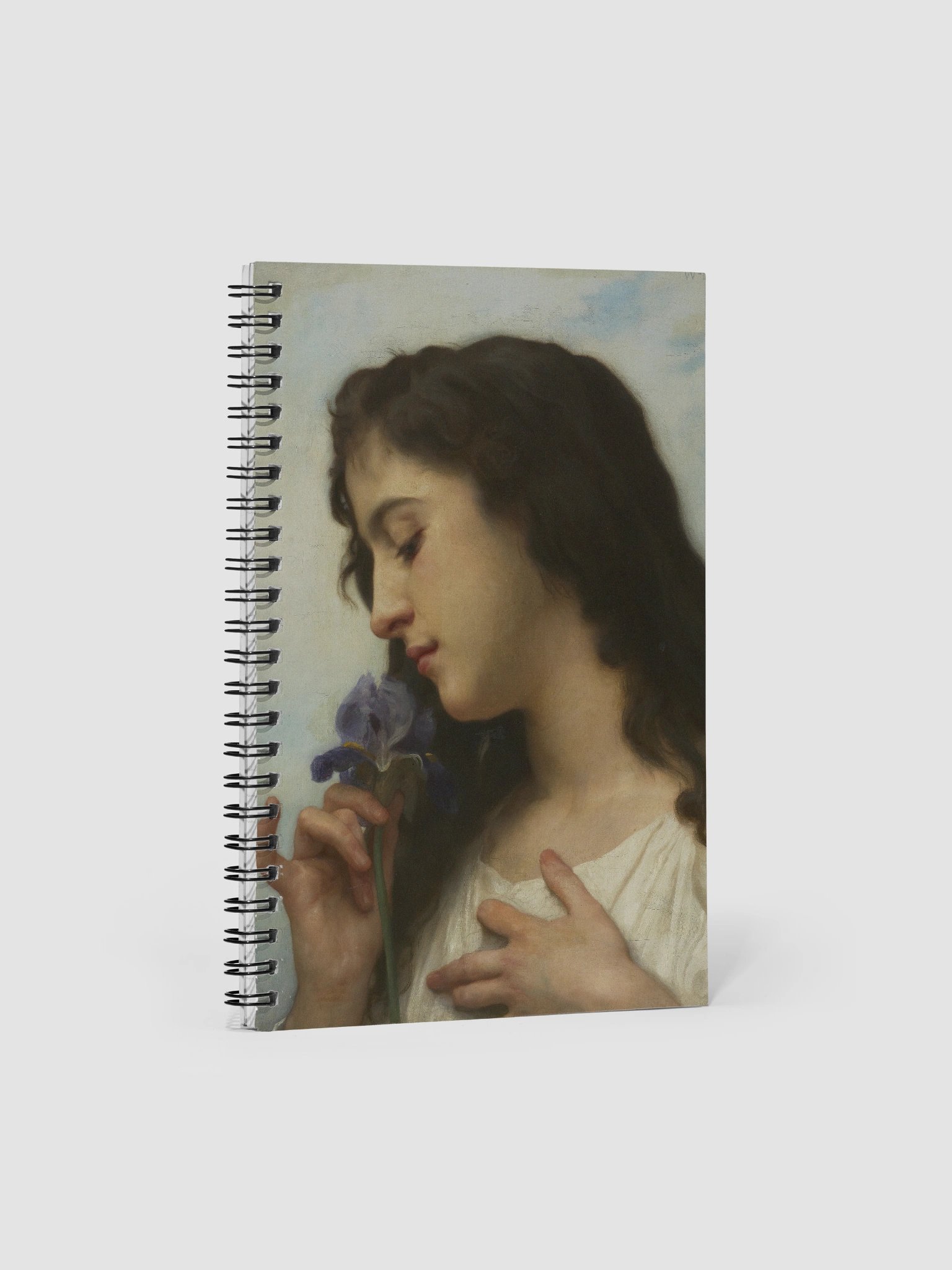 "L'Iris" by William Adolphe Bouguereau Spiral Notebook product image (4)