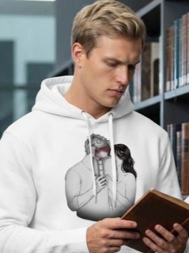 Unisex Hoodie - EcoSmart Fleece Hooded Sweatshirt for Men & Women - Midweight Fleece - Big & Tall Available product image (57)