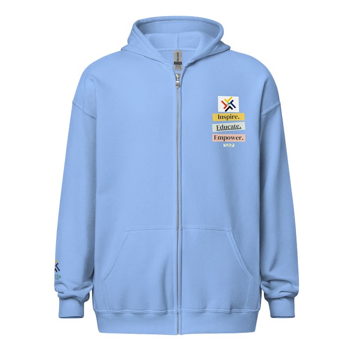 Inspire. Educate. Empower. Global Zip Hoodie product image (1)