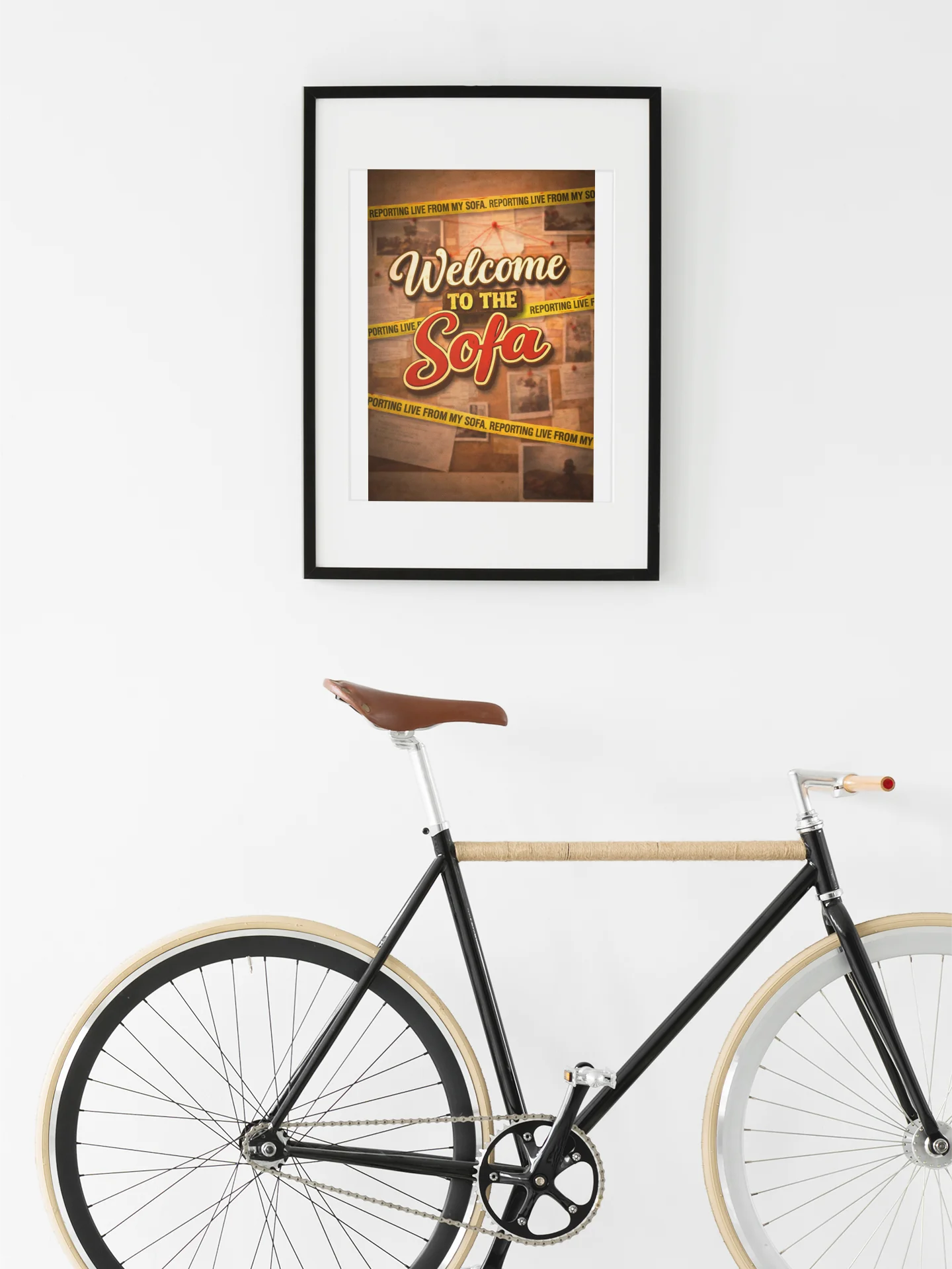 Welcome to the Sofa Poster product image (82)