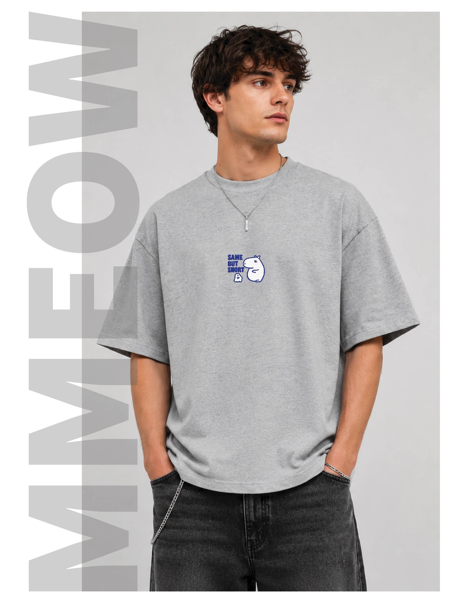SAME BUT SHORT BOXY T - Shirt product image (8)