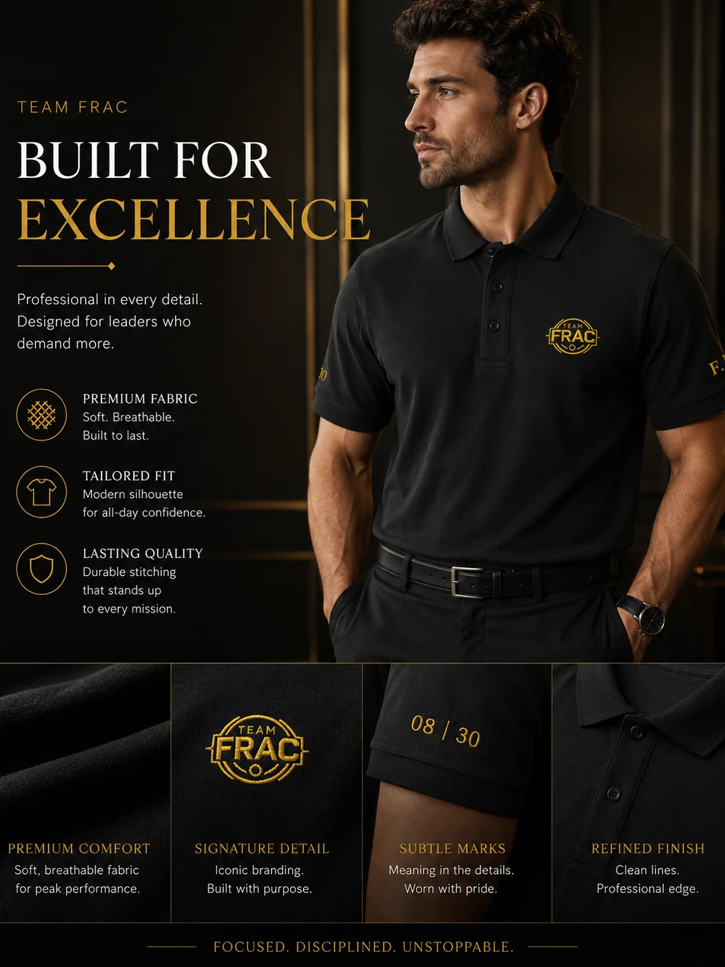 Founder Edition Polo Shirt V2 product image (2)