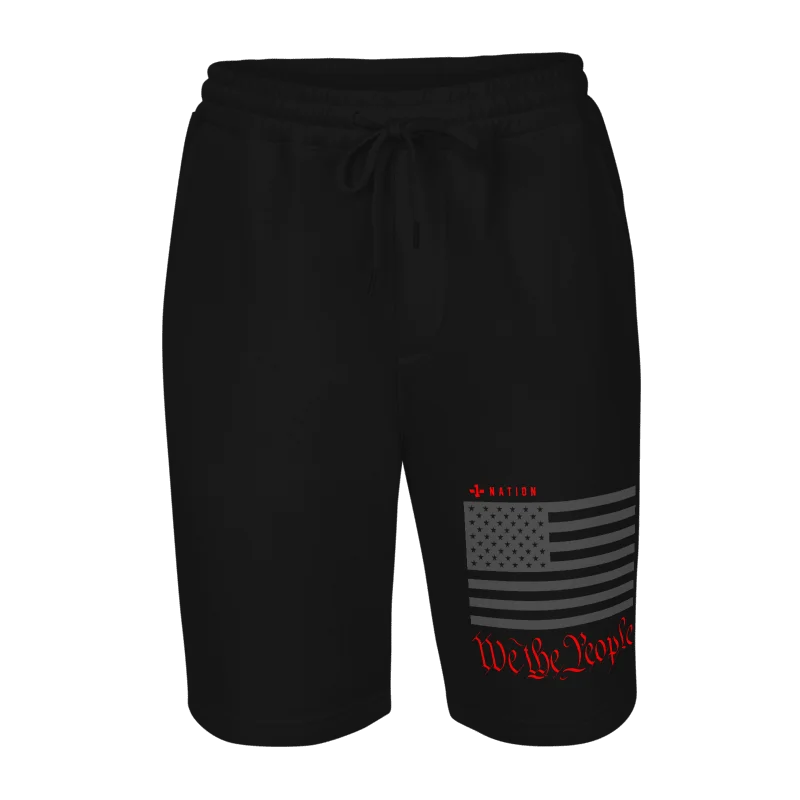We The People Red Onyx Fleece Shorts product image (1)