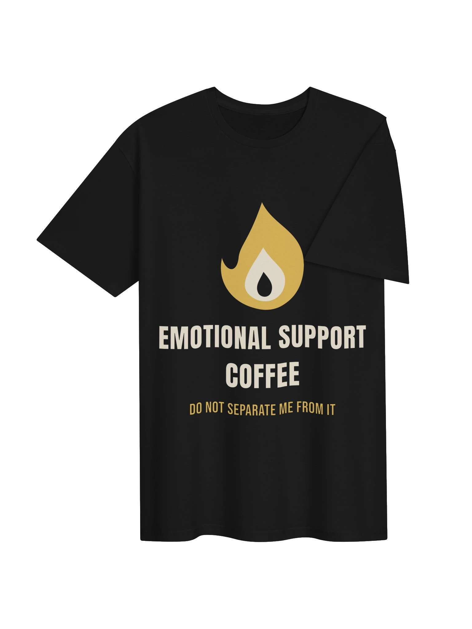 Emotional Support Coffee Shirt – Funny Coffee Lover Gift Tee product image (4)
