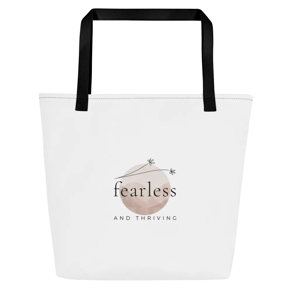 Large Tote Bag w/ Pocket LTFB0138 product image (1)