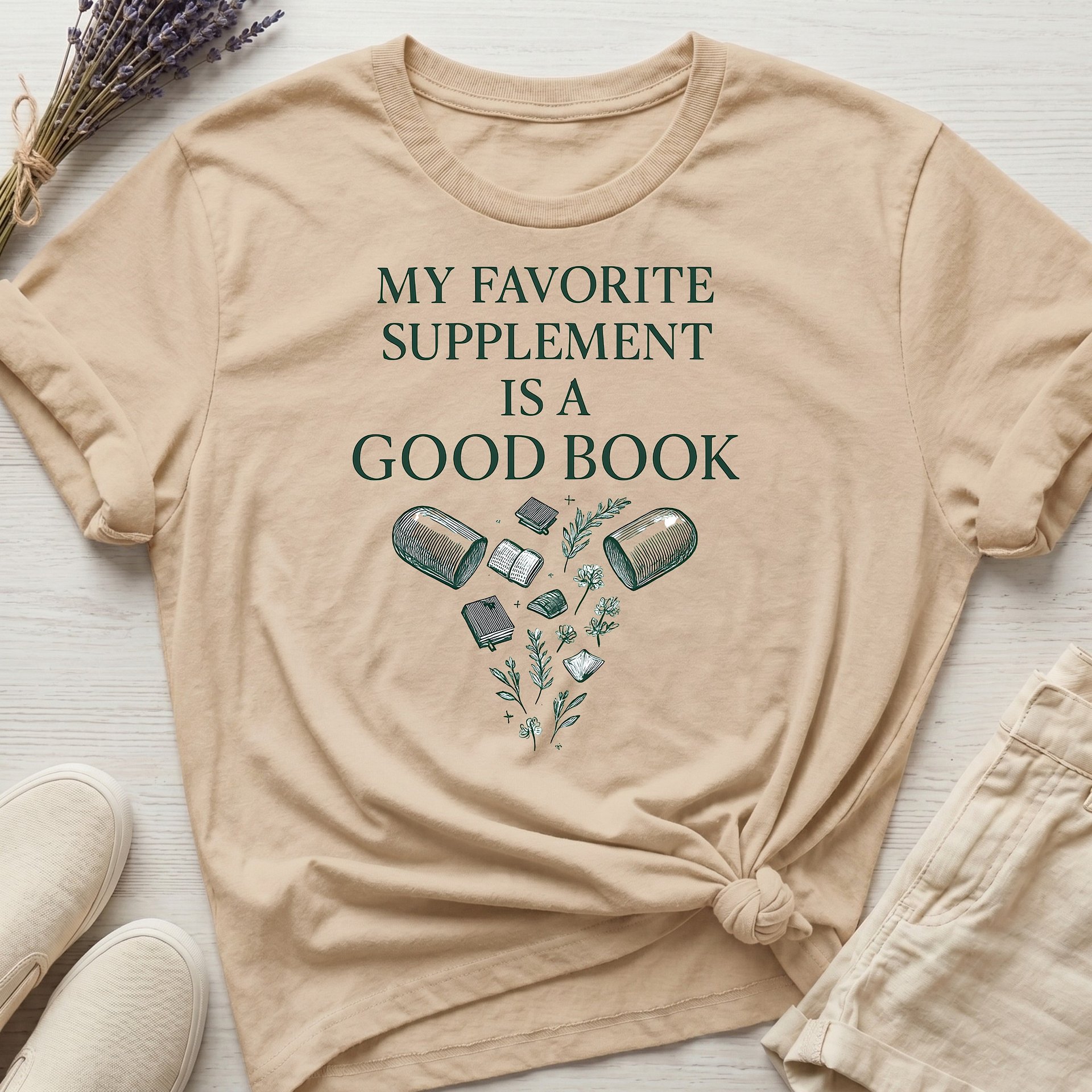 Good Book Supplement Organic T-Shirt product image (5)