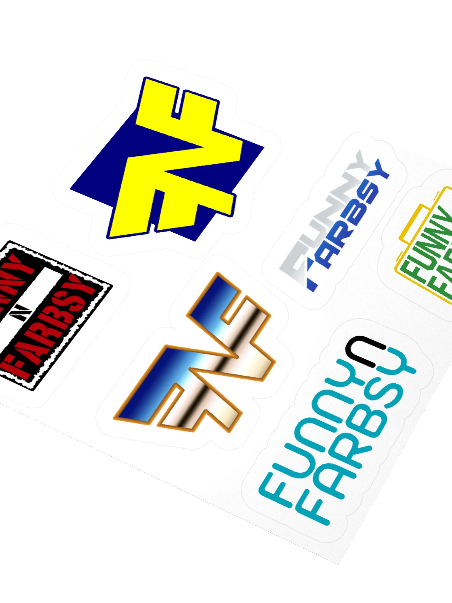 Titans of Wrestling Themed Kiss Cut Sticker Set product image (7)