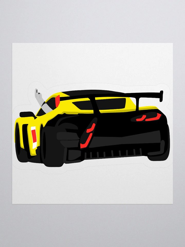 Going for First! (Full Car) - Sticker product image (1)
