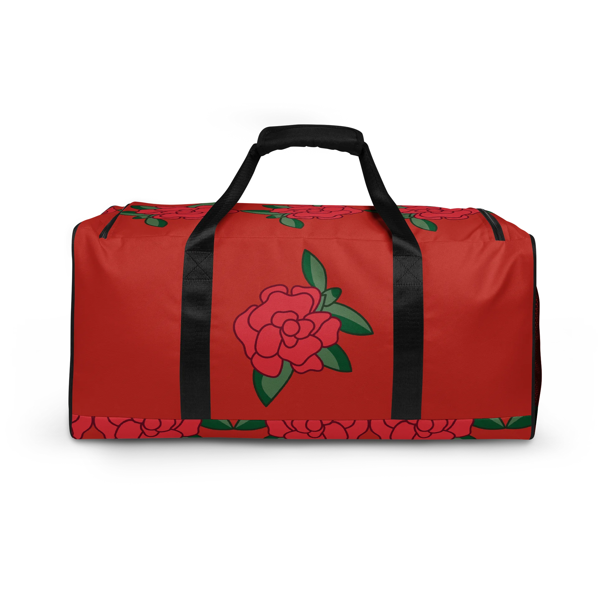 rose Bloom All-Over Print Duffle Bag product image (4)