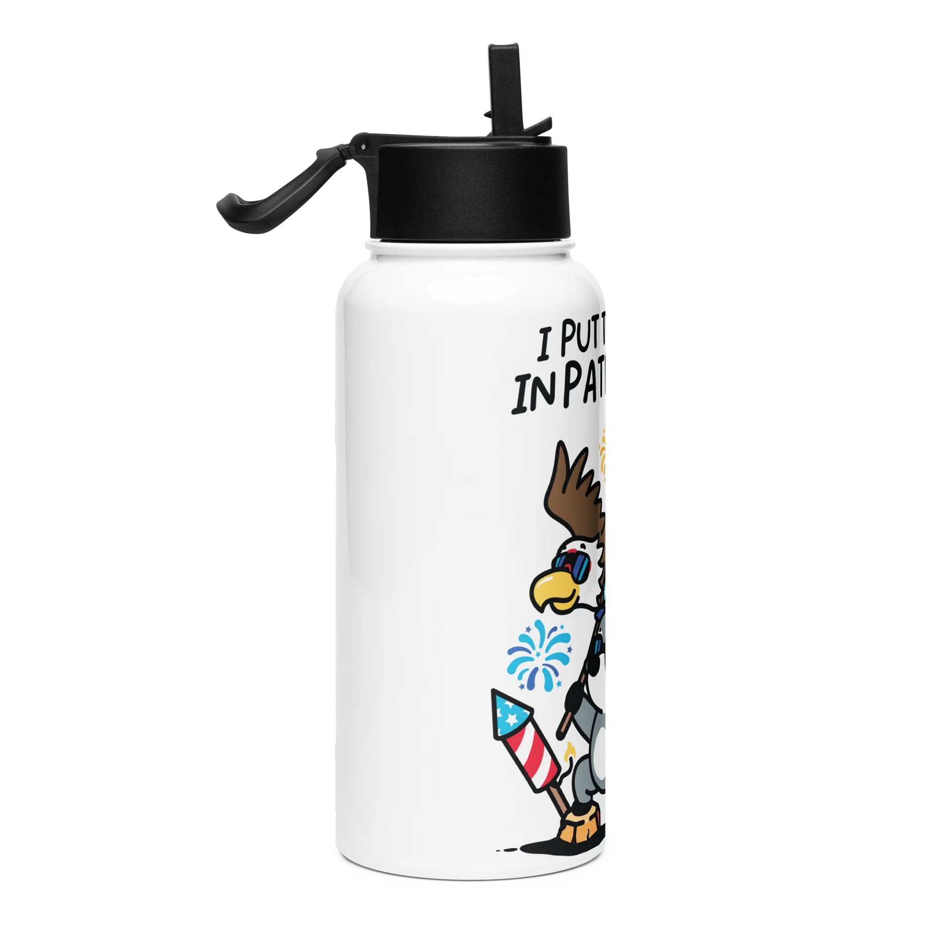 'Tism in Patriotism Water Bottle product image (4)