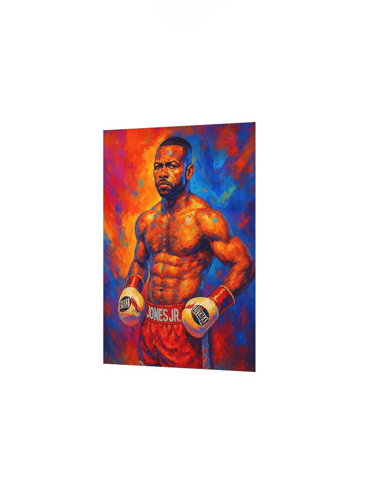 Roy Jones Jr “The Legend in Color” Matte Paper Poster product image (5)