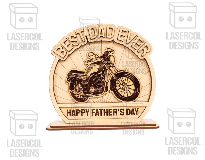 Father's Day Gift Plaque Bundle (Set 1-2) - Laser Cut Files product image (2)