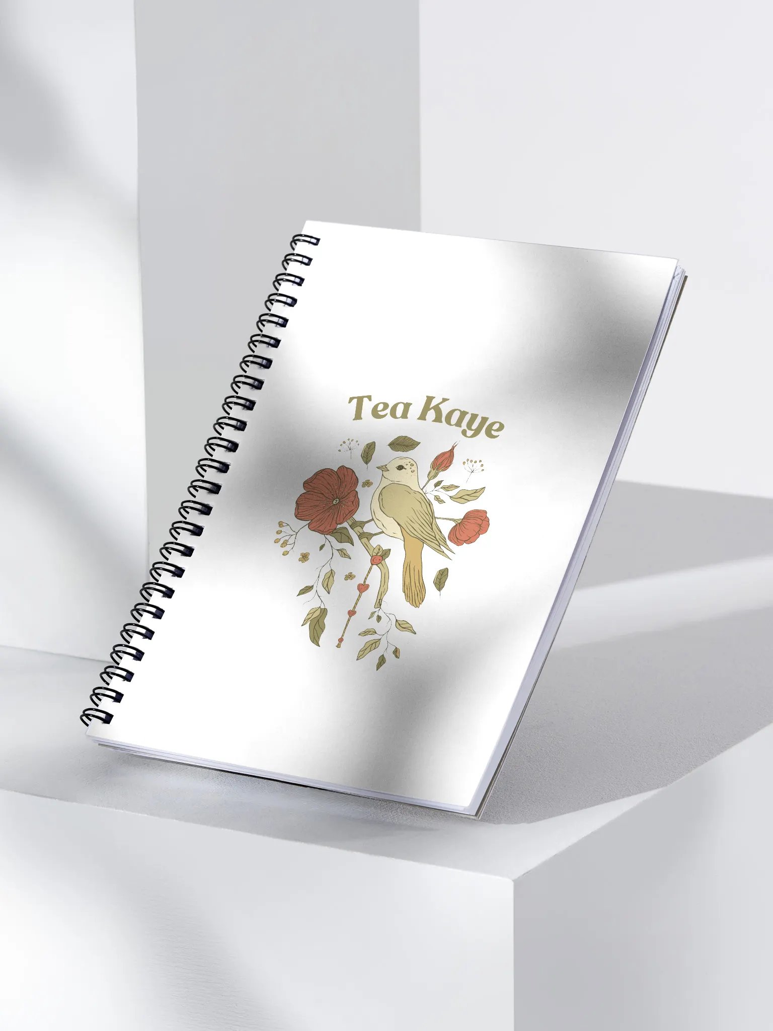 Vintage Tea Kaye Autumn Bird Notebook product image (3)
