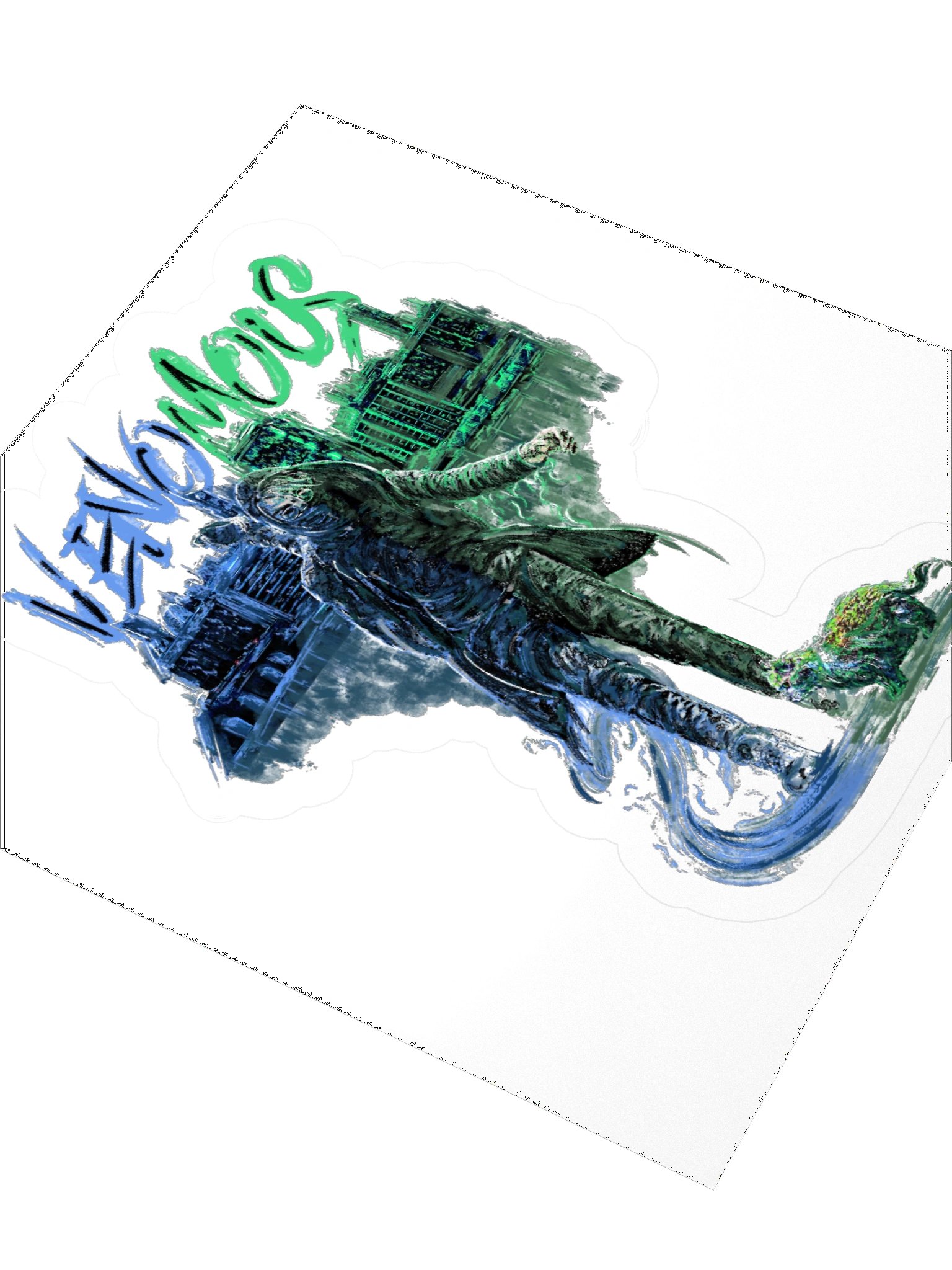 TOXIC TOWN Sticker product image (5)