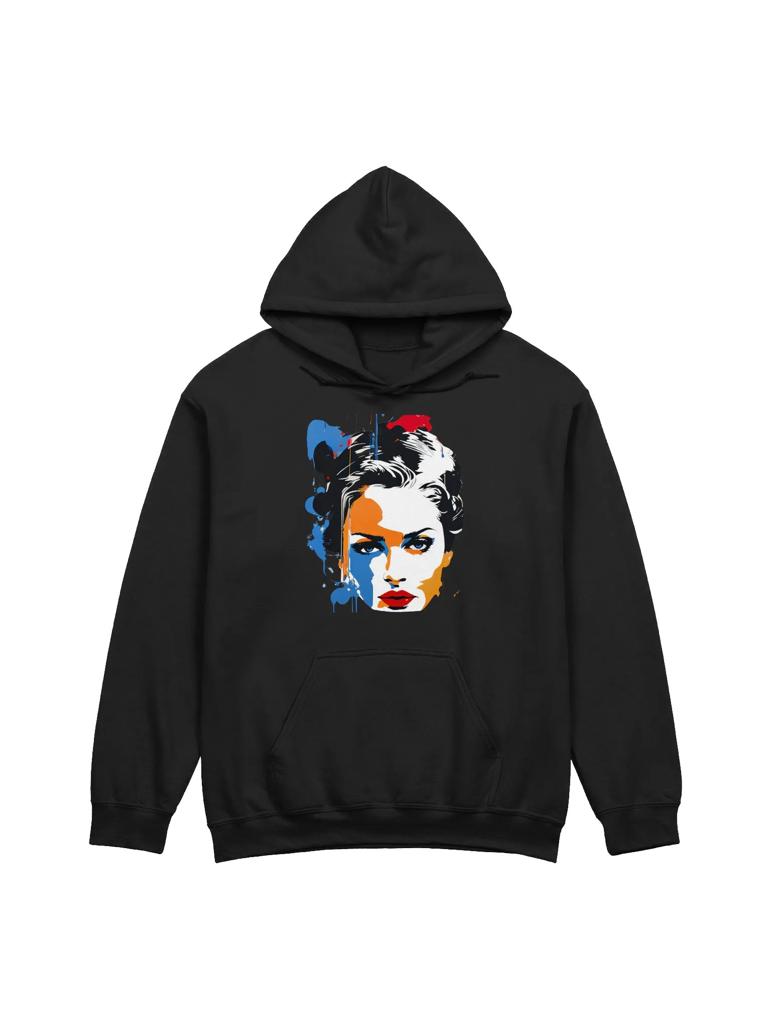 Abstract Girl - Gildan Classic Hoodie product image (4)