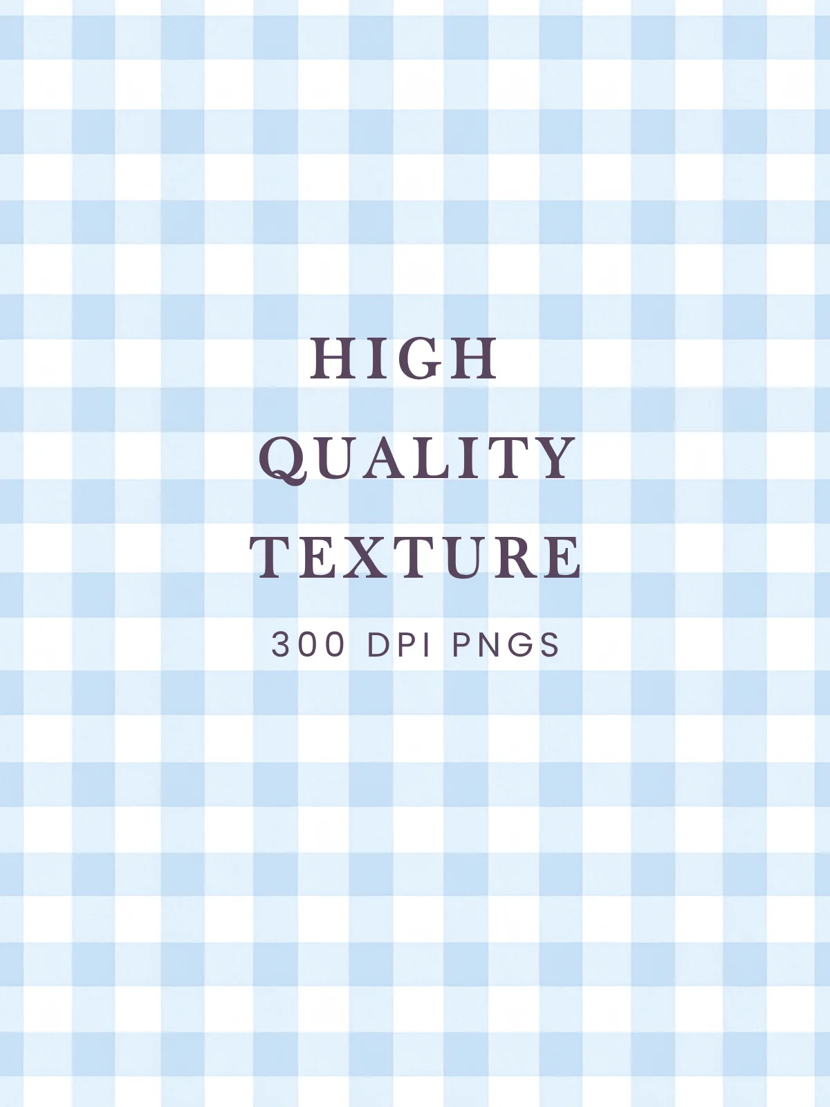 Watercolor Gingham Digital Paper Pack Pastel Blue & White Seamless Pattern Set Commercial Use product image (2)