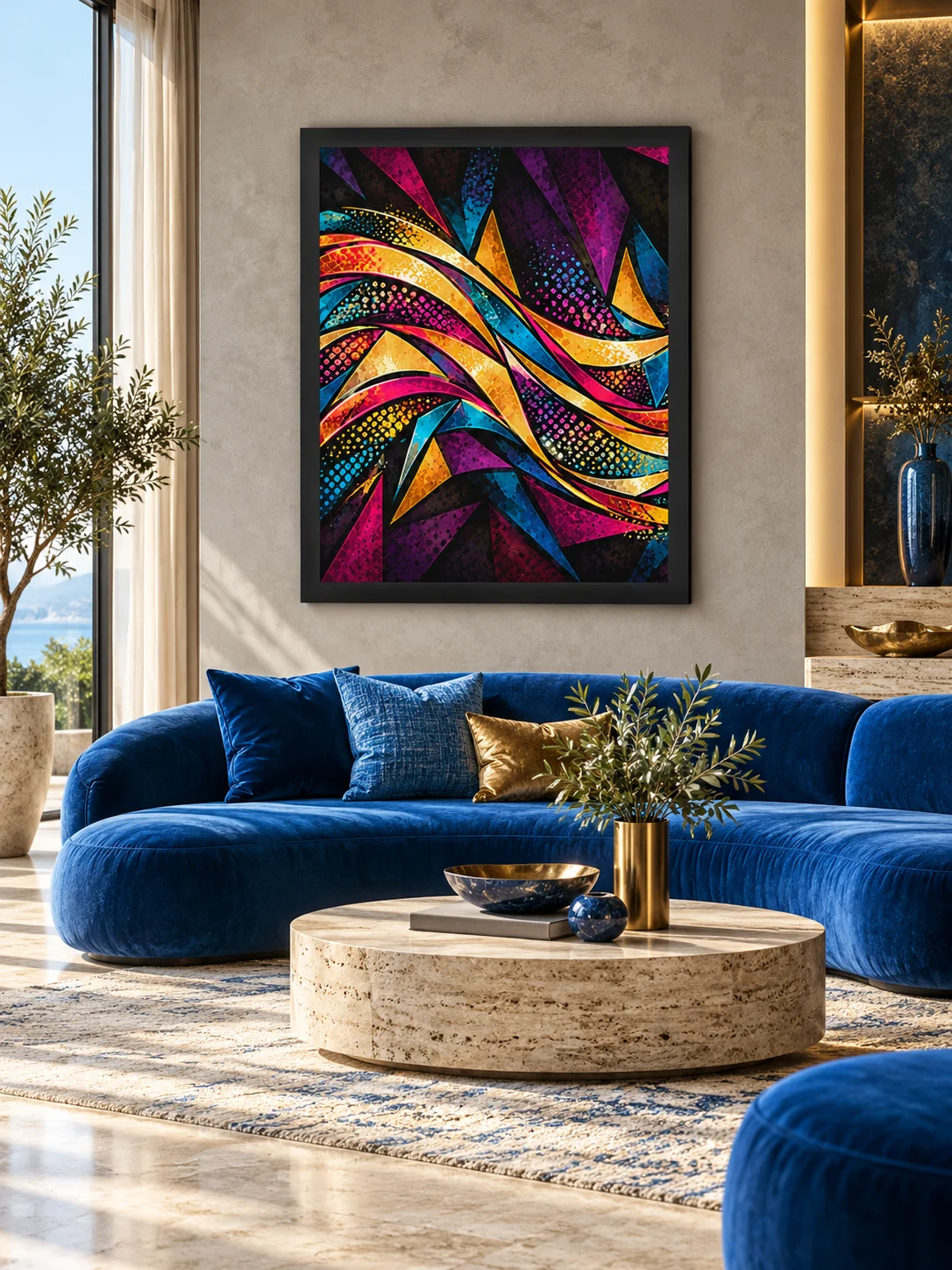 Threads of Connection — Where It Begins | Left Panel, 16″ × 20″ product image (3)