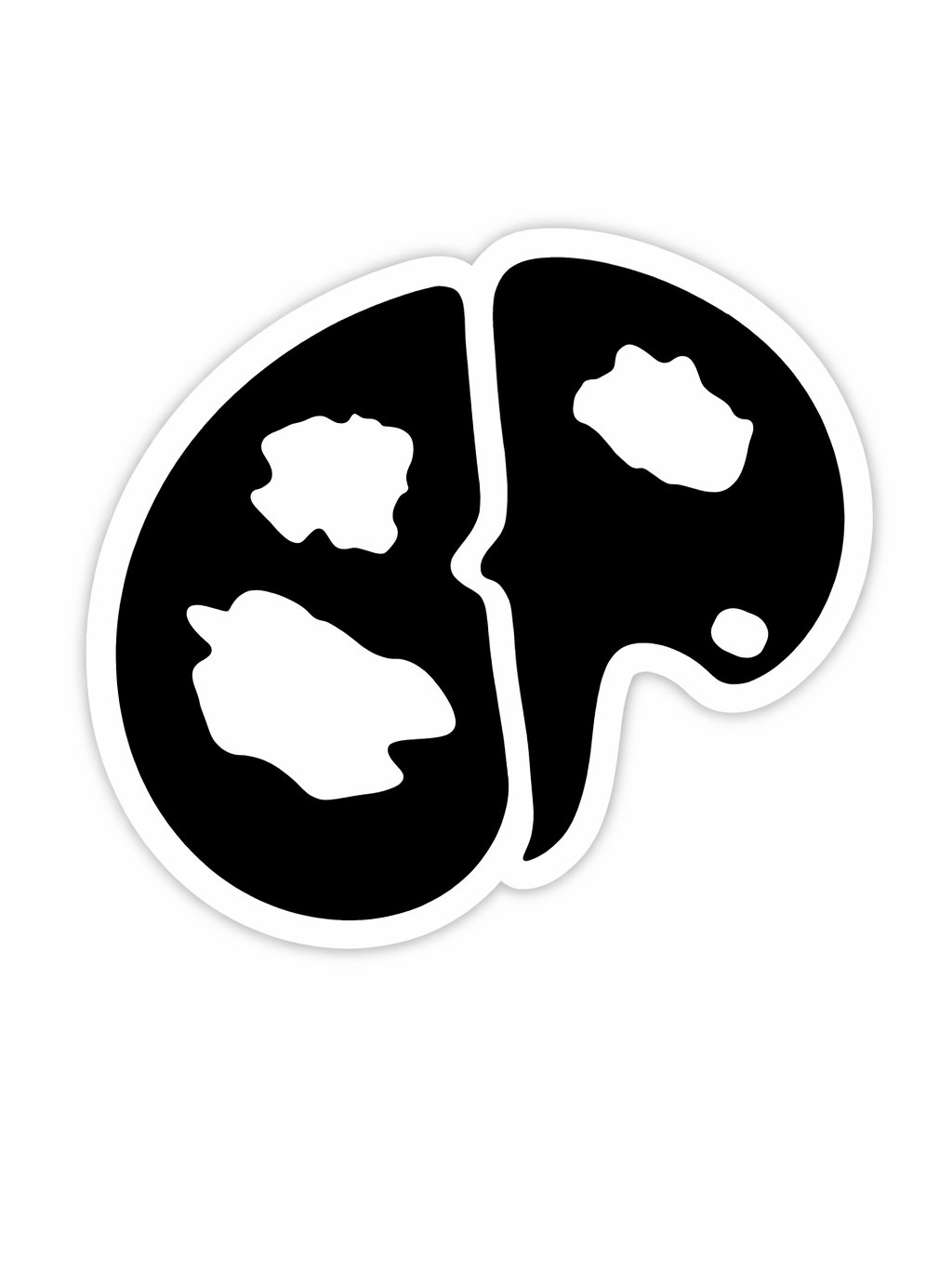 BP Black Logo Sticker product image (1)