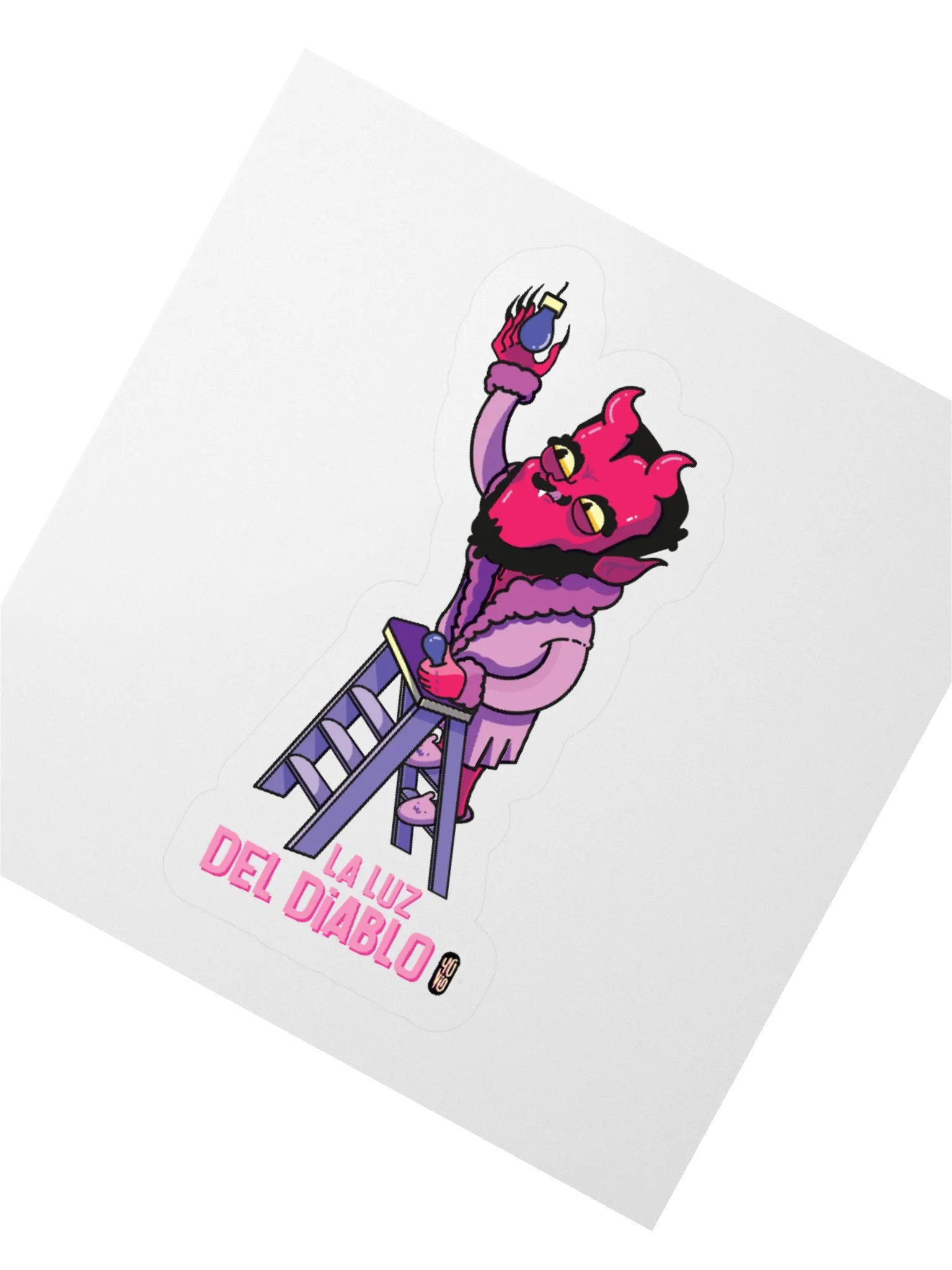 La Luz del Diablo - Sticker (Kiss Cut) product image (2)