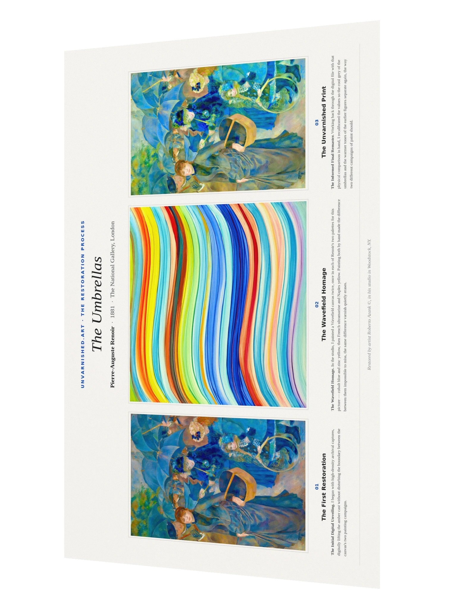 The Umbrellas — Process Poster product image (2)