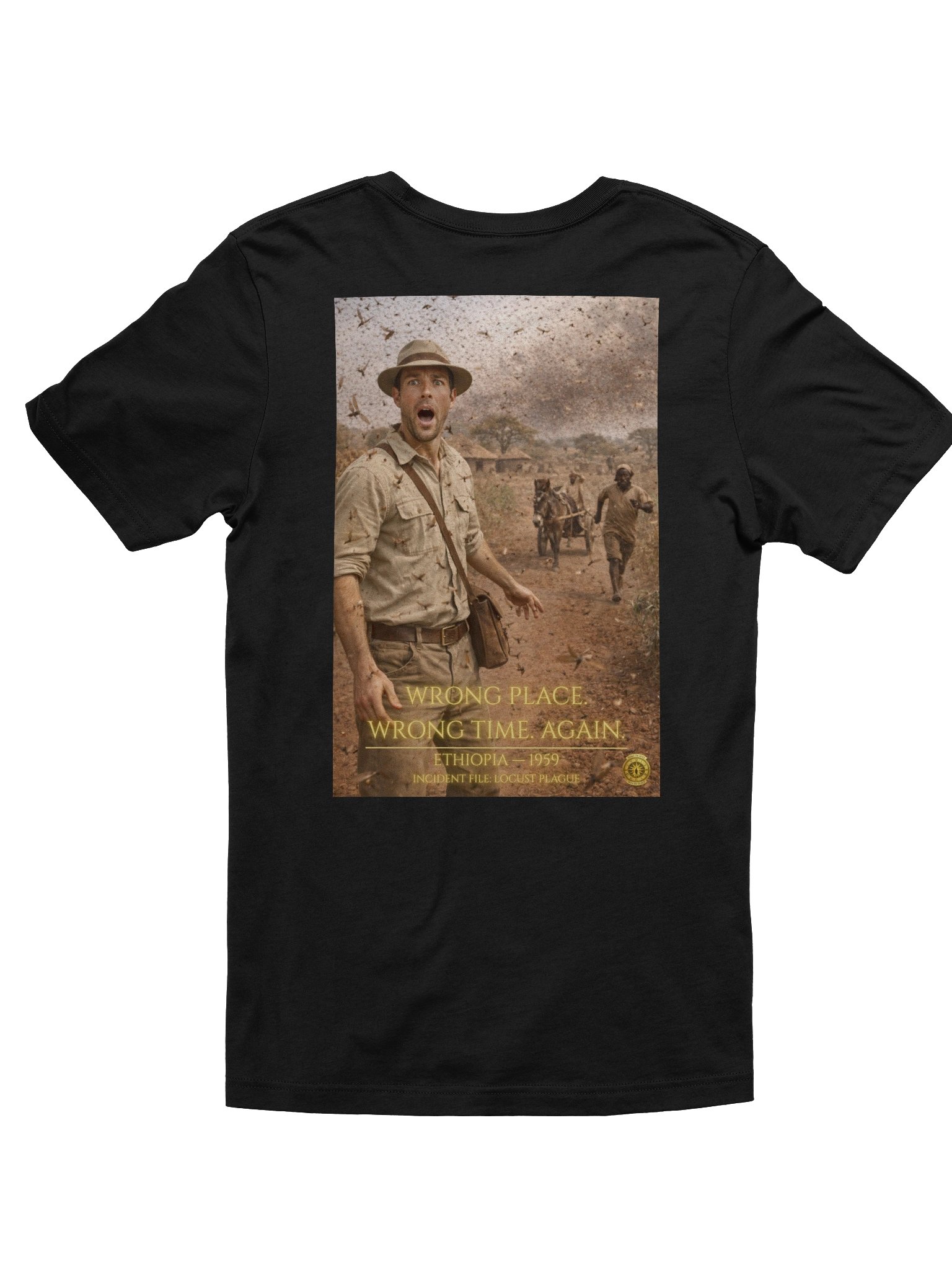 Ethiopia Locust Plague 1959 Field Archive T-Shirt product image (2)