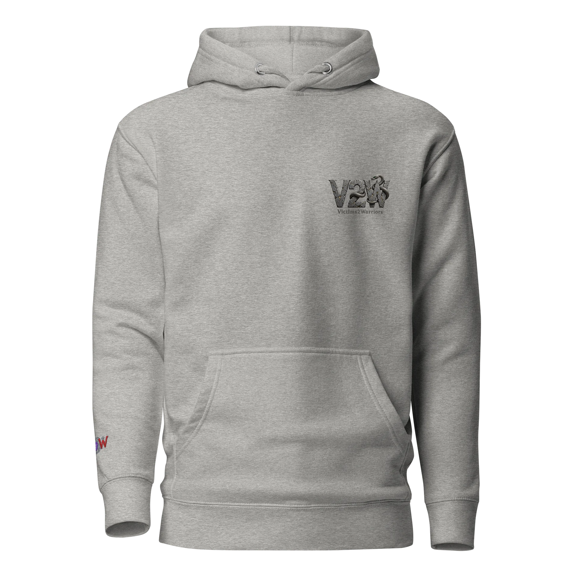 V2W -Emerald Sovereign- The Medusa Stoned Signature Hoodie product image (1)