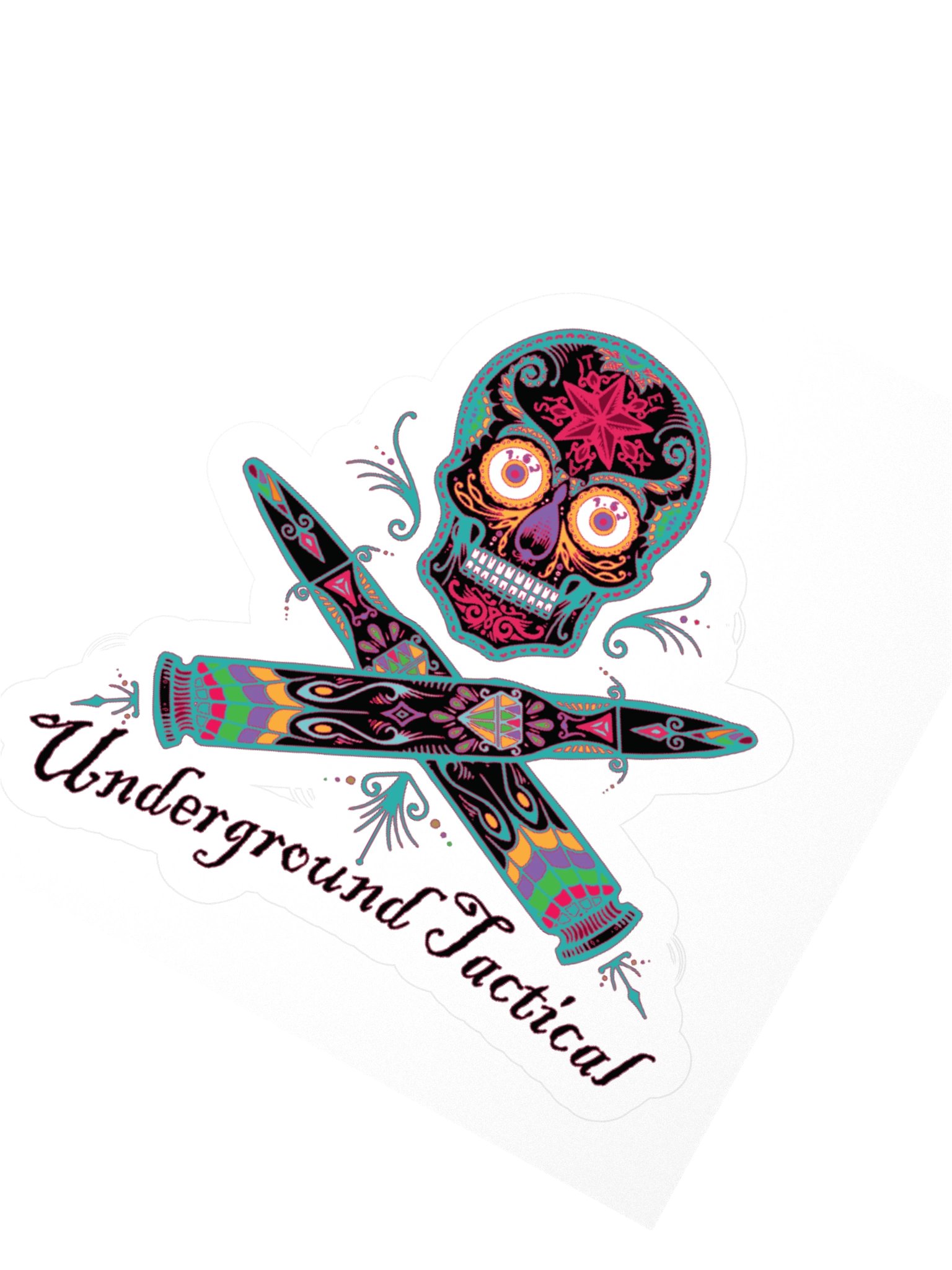 Underground Tactical color logo decal product image (4)
