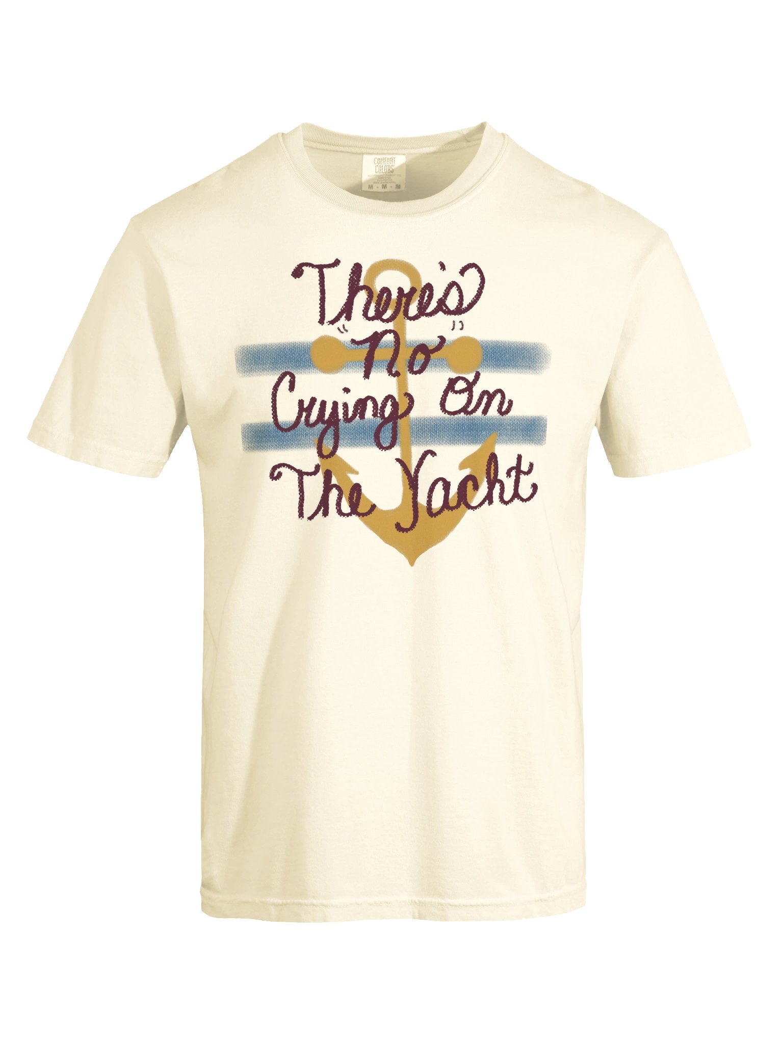 Theres NO Crying on the Yacht Unisex Tee product image (1)