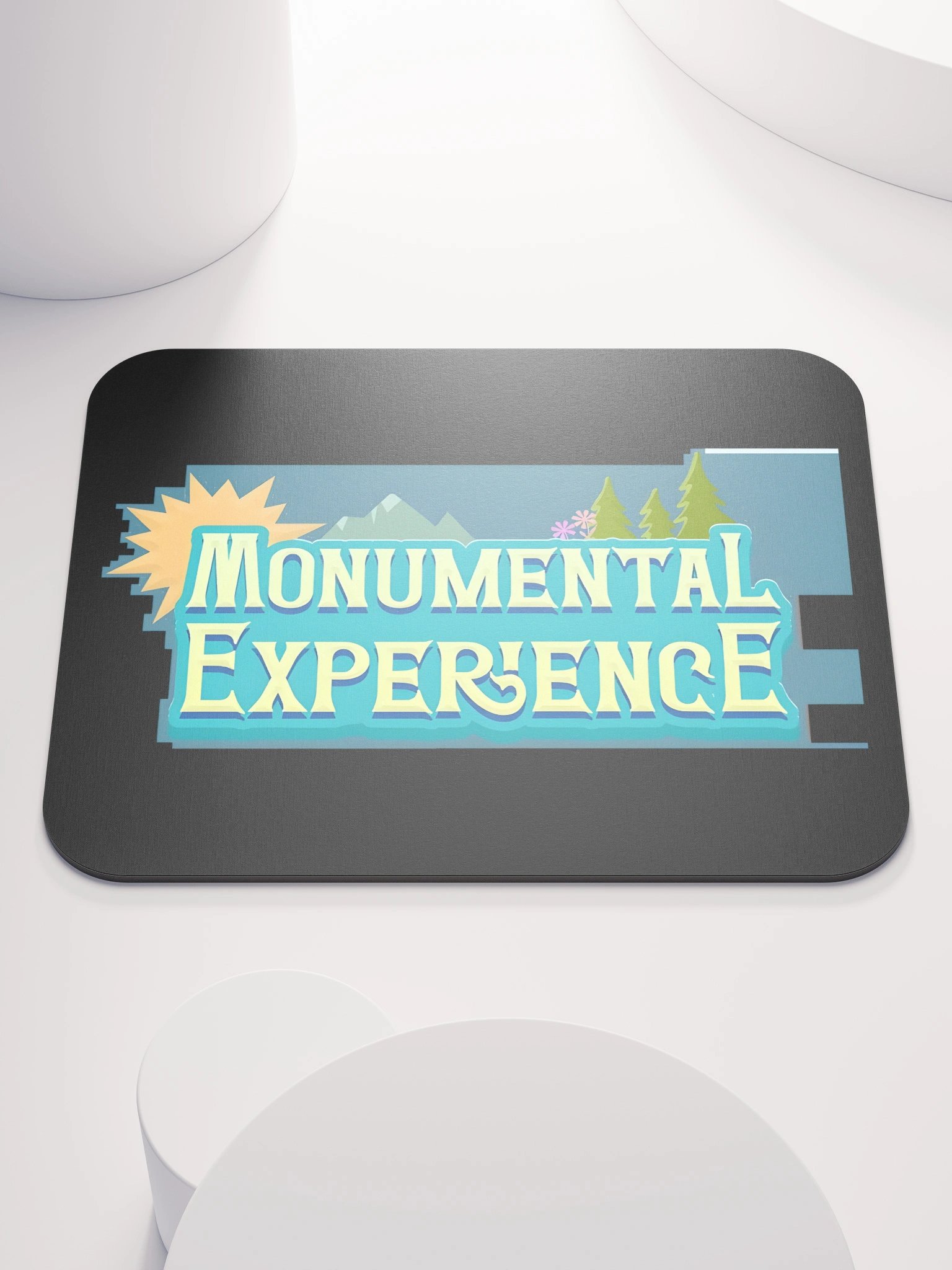 Monumental Experience Black Classic Mouse Pad product image (1)