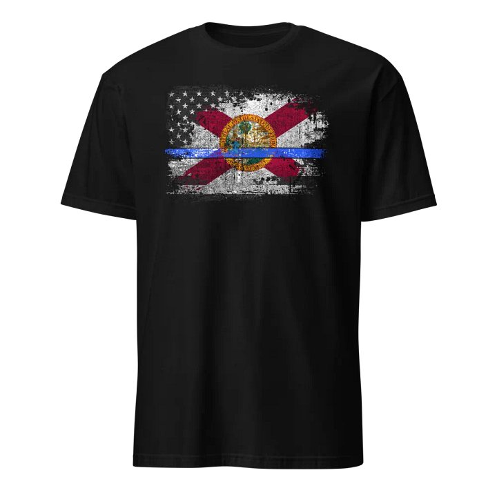 Florida Thin Blue Line Flag product image (1)