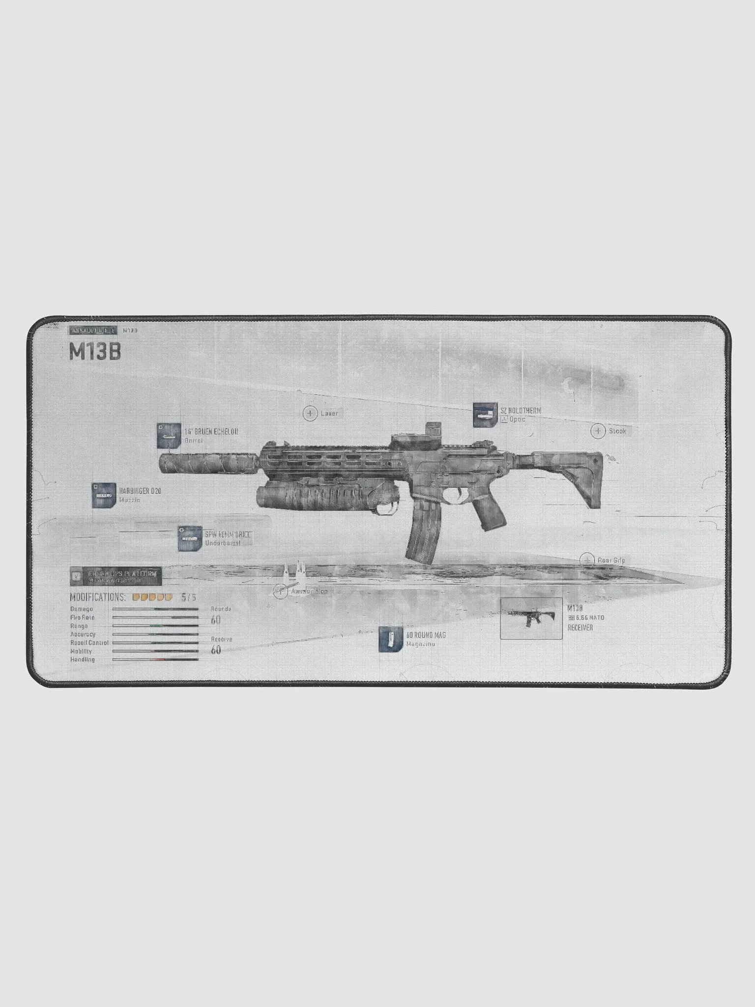 M13B Loadout Desk Mat - 15.5