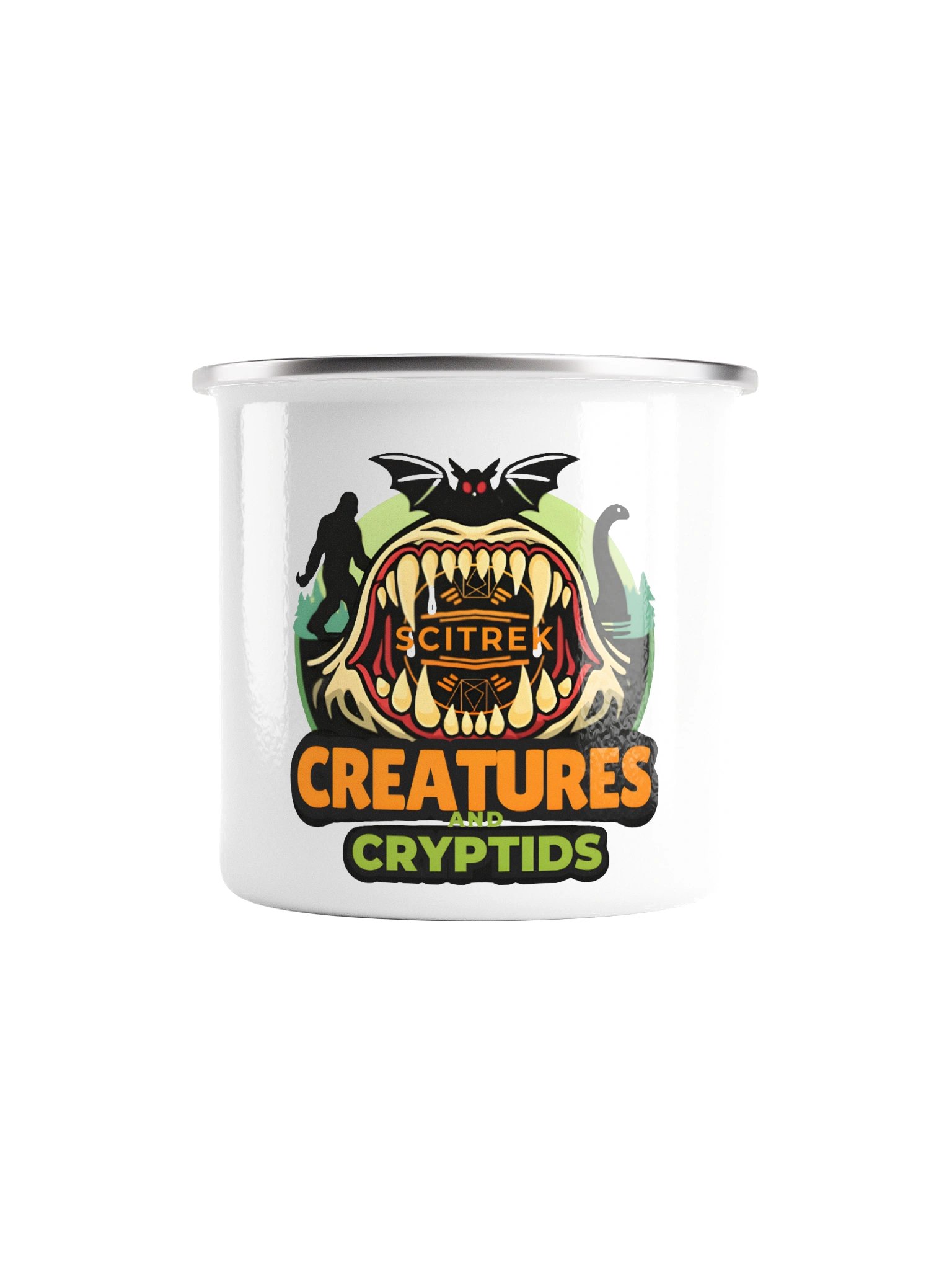 Creatures and Cryptids Enamel Mug product image (2)