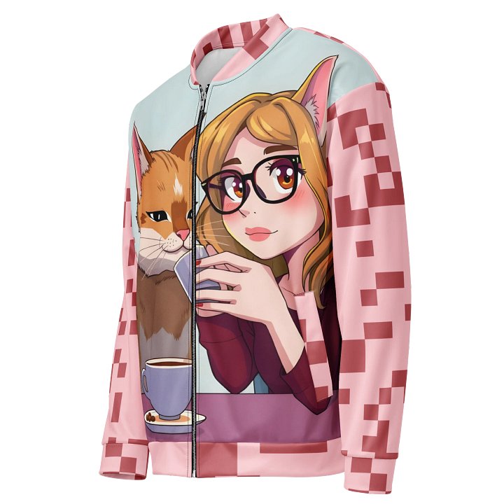 Bomber Jacket-Purrfect Morning Brew (Catgirl Edition) product image (2)
