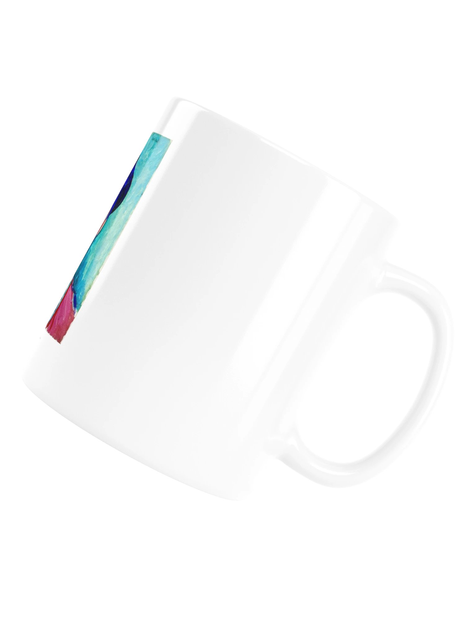 The Green Stripe — White Mug product image (6)