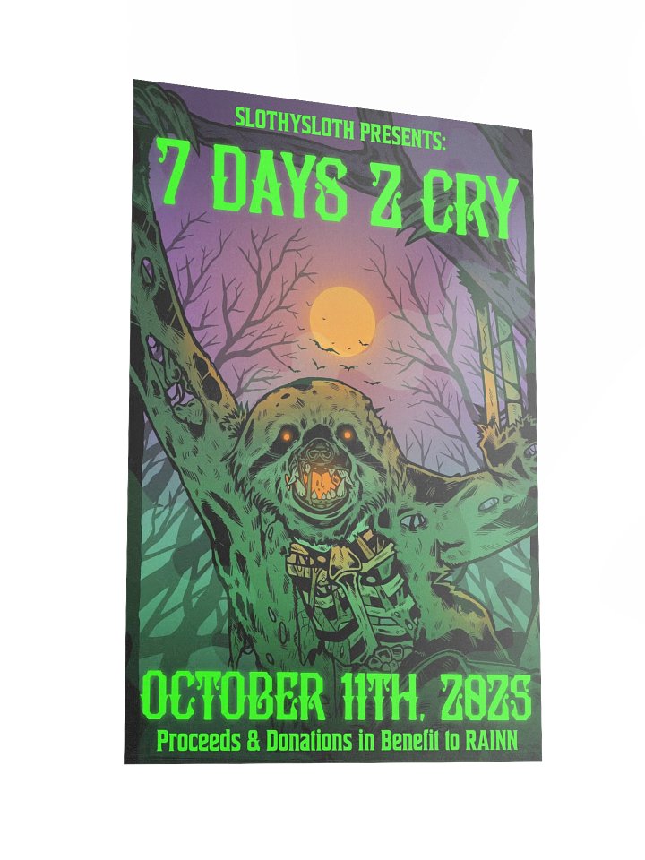 7 Days 2 Cry Poster product image (2)