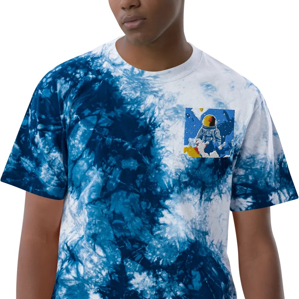 Cosmic Astronaut Tie-Dye T-Shirt product image (10)