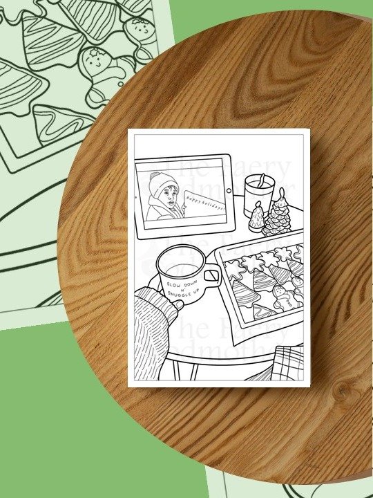 Winter '25 Coloring Page - Color your Reality product image (1)